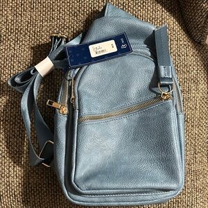 Blue Sling Bag